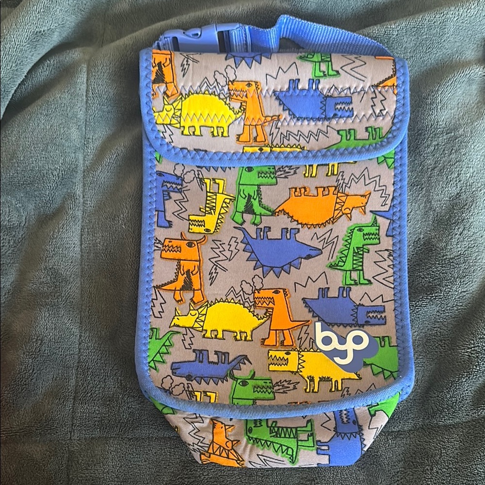 Kids Dinosaur Print Accessory Bag - Multicolor BYO Lunch bag